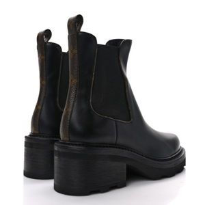 Louis Vuitton Monogram Chelsea ankle boots